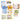 Moisturizing Face Masks 50 Sheets & Hand Cream 10 Pack - Body Spa Set
