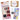 Glam It Up Girl Colour Press On Nails, Glam Gel Bond-it, Nail Glue - Reds